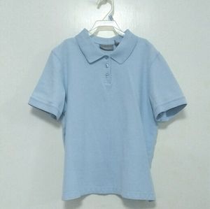 Croft & Barrow Women's Light Blue Polo